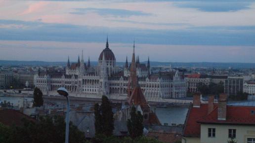 Widoki ze Wzgórza Zamkowego - Parlament, Tadeusz Walkowicz