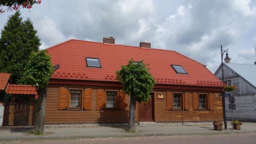 Dom typowy dla zabudowy Supraśla, allie