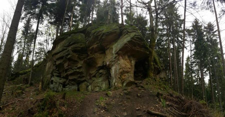 Stecówka i Dorkowa Skała - zdjęcie