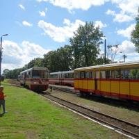 Koniec (i początek) trasy kolejki w Nowym Dworze Gdańskim, allie