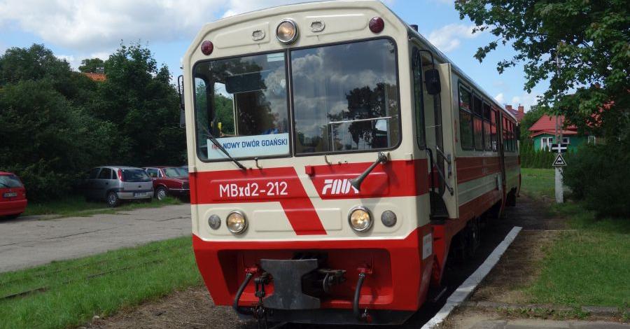 Żuławska Kolej Dojazdowa i Nowy Dwór Gdański - zdjęcie