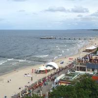 Widok z latarni na plażę, allie