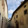 Via Alta, najwęższa uliczka w Bergamo, allie