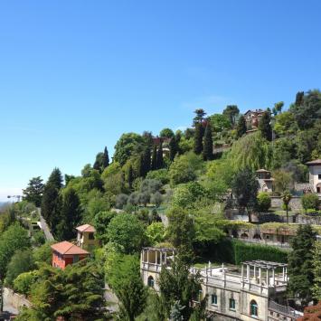 Na wzgórzu St. Vigilio, allie