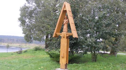 kapliczka - św. Jan Nepomucen, Joanna