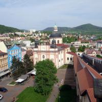 Widok z zamkowych ogrodów, Anja