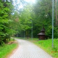 Park Zdrojowy w Krynicy, a raczej nad nią, kristofhetvenharom