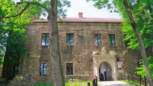 Toszek brama wejściowa na zamek