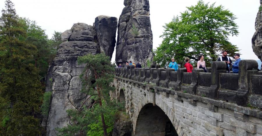 Saksońska Szwajcaria - Bastei i Schwedenlöcher - zdjęcie