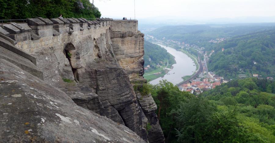 Czeska i saksońska Szwajcaria - Zamek Decin i Twierdza Konigstein - zdjęcie