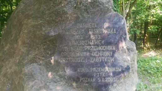 Głaz upamiętniający Franciszka Jaśkowiaka , Małgorzata