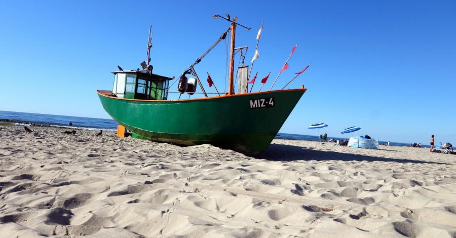 Malownicza plaża wschodnia - Międzyzdroje - zdjęcie