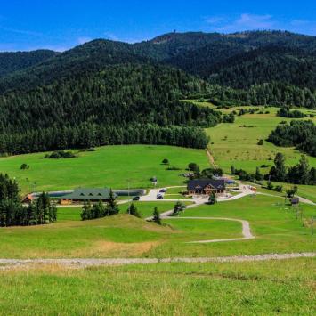 (Wdżar) Widok na Gorce ..., Fasola na Szlaku