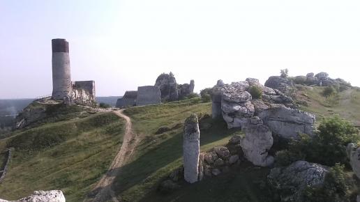 ruiny zamku królewskiego, marian