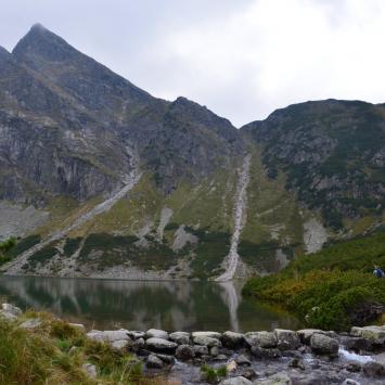 nad Czarnym Stawem, widok na Kościelce, Maciej A