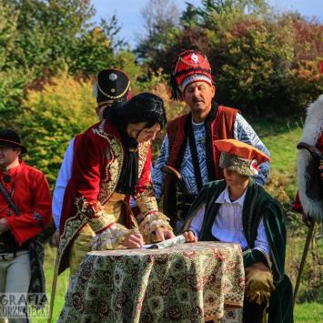 król Jan Kazimierz pisze uniwersał do mieszczan , chłopów by szli na odsiecz Częstochowie, Fasola na Szlaku