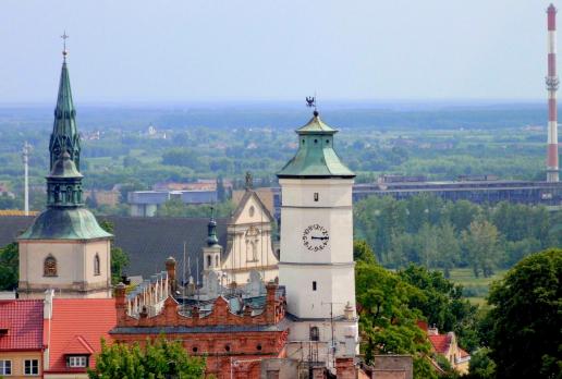 Brama Opatowska - panorama, Magdalena