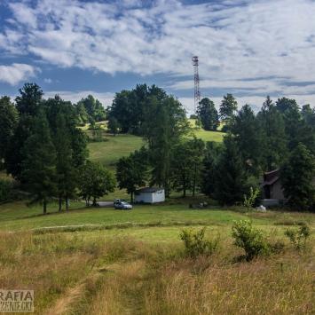W drodze na szczyt Kiczora , widok na Poprecinke, Fasola na Szlaku