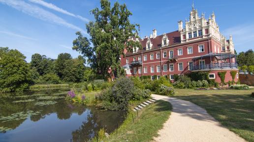 Zamek Bad Muskau w Parku Mużakowskim