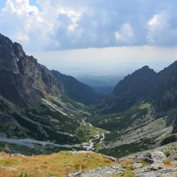 Widok spod schroniska, Maciej A