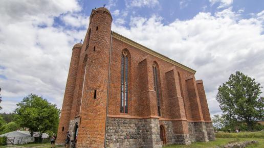 Chwarszczany kaplica templariuszy