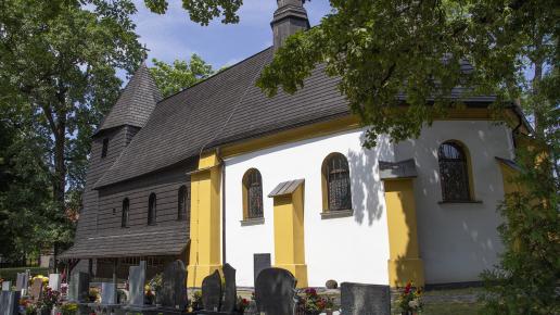 Rachowice drewniany kościół