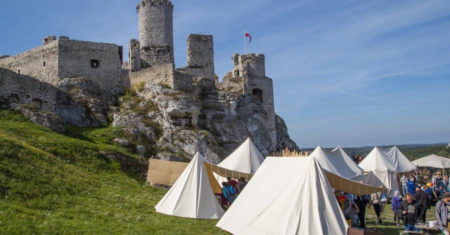 Juromania 2019 zamek Ogrodzieniec, Pustynia Błędowska Róża Wiatrów i zamek Rabsztyn - zdjęcie