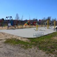 Jeden z częstych celów naszych wypraw (plac zabaw na Folwarkach), Maciej A