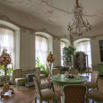 Zamek Książ Salon Biały