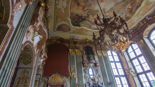 Zamek Książ Sala Maksymiliana
