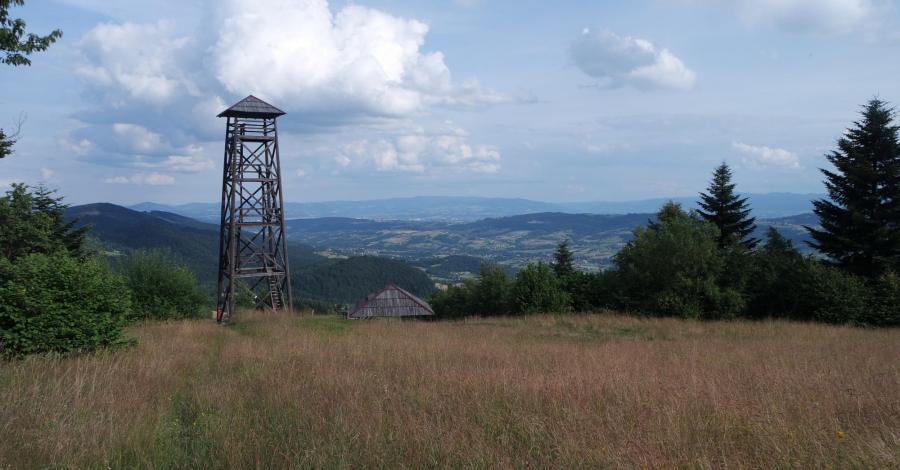 Beskid Wyspowy : Jaworz , Sałasz - zdjęcie