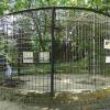 ZOO Płock - jedna z najstarszych klatek, kiedyś trzymano w niej niedźwiedzie, wilki itp. , Joanna