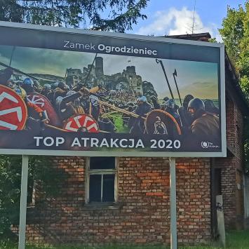 Zamek Top Atrakcją 2020