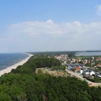 widok z latarni w Niechorzu, Joanna