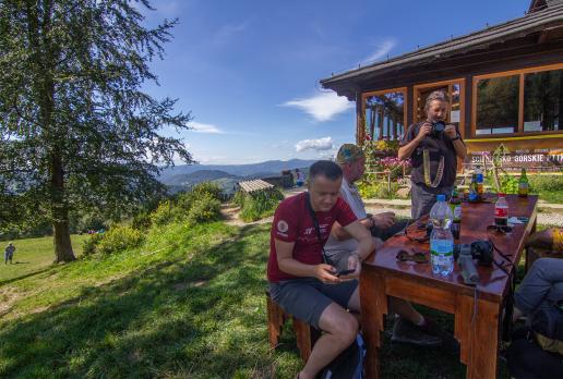 Bacówka nad Wierchomlą