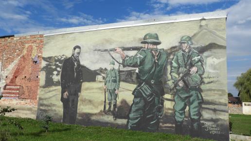 murale w Wiźnie, Joanna
