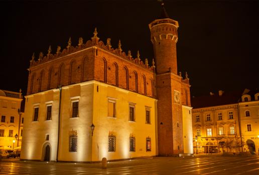 Tarnów nocą