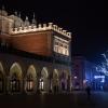 Świąteczny Kraków nocą