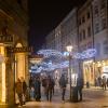 Świąteczny Kraków nocą