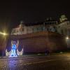 Świąteczny Kraków nocą