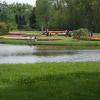 Ogród botaniczny Łódź,staw, tomtur