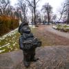 Krasnal wrocławski pod Zamkiem Topacz