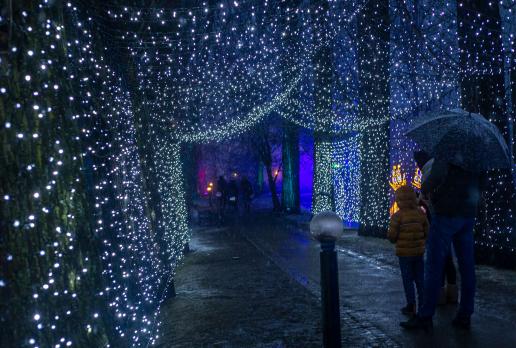 Park Iluminacji na Zamku Topacz
