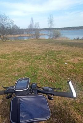 rowerem wokół Zalewu Nakło Chechło