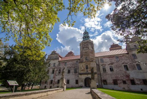 Zamek Niemodlin ze Świętego Mostu
