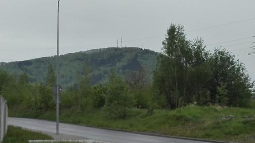 widok na Chełmiec, mirosław