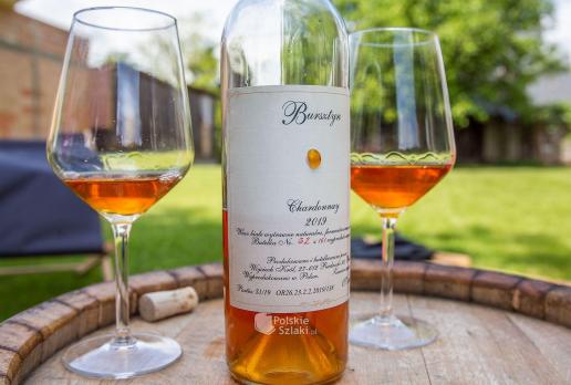 Winnica Król - nagrodzone wino Bursztyn