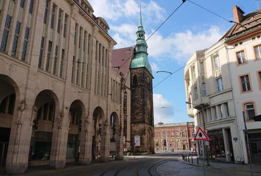 Görlitz - w stronę Placu Pocztowego, Mariusz