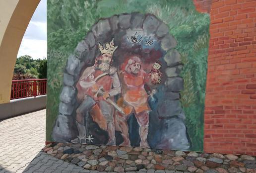 Mural historyczny w Pyzdrach, Mariusz