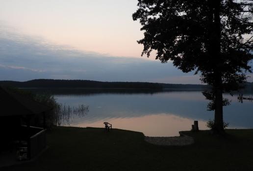 zachód słońca w Pluskach, Joanna